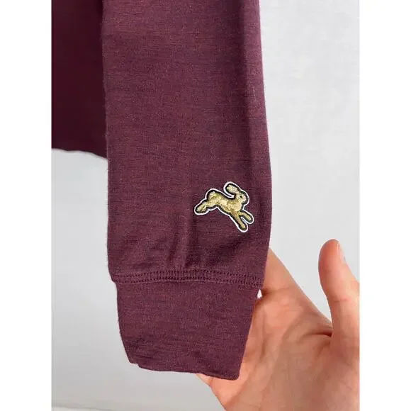 Tracksmith Top Harrier Long Sleeve T Shirt Merino Wool Running Base Layer Hiking - Picture 5 of 8